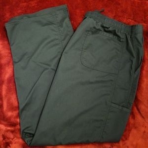 Cherokee WW Revolution Midrise Mod. Flare Drawstring Scrub Pants, WW120, Sz. 5X